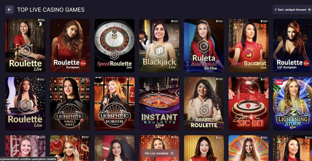 licensed live casino games